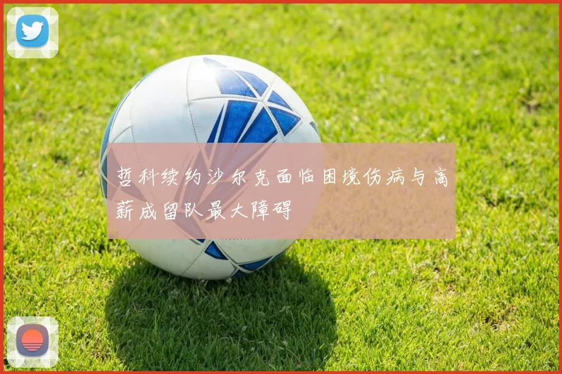哲科续约沙尔克面临困境伤病与高薪成留队最大障碍